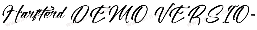 Harfterd DEMO VERSIO字体转换